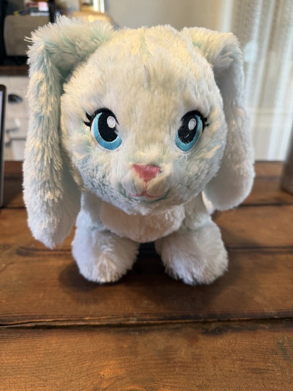 Build A Bear Vault Collection Blue bunny rabbit Merry Mint Floppy Plush Easter